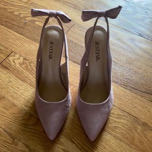 Just Fab pumps - Beatrix, Blush (pale pink)